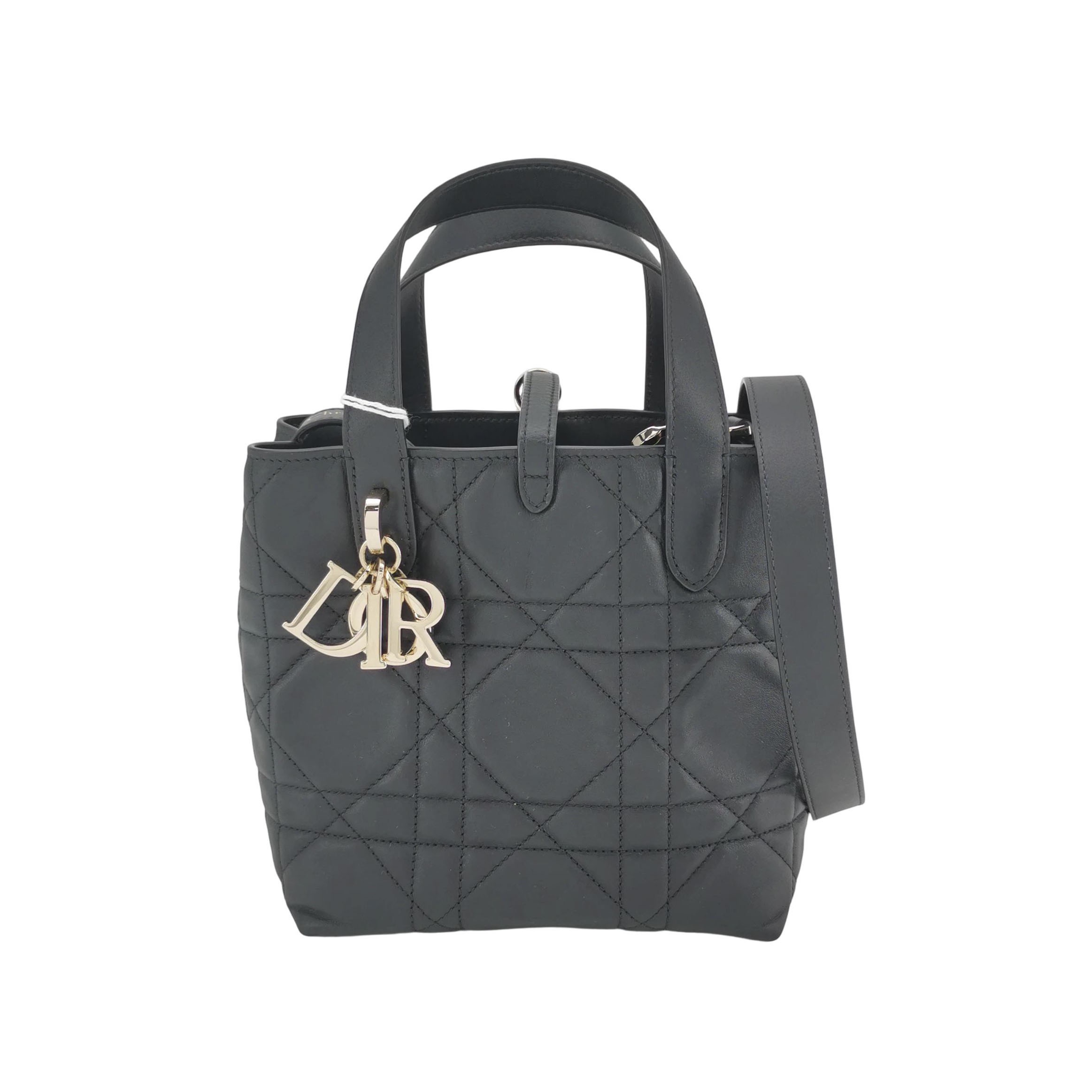 Christian Dior Toujours Tote Bag Macrocannage Quilt Calfskin Small — photo 1 of 14