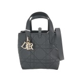 Christian Dior Toujours Tote Bag Macrocannage Quilt Calfskin Small — thumbnail 1