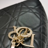 Christian Dior Toujours Tote Bag Macrocannage Quilt Calfskin Small — thumbnail 8