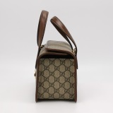 Gucci Horsebit 1955 Boston Bag GG Coated Canvas Small — thumbnail 3