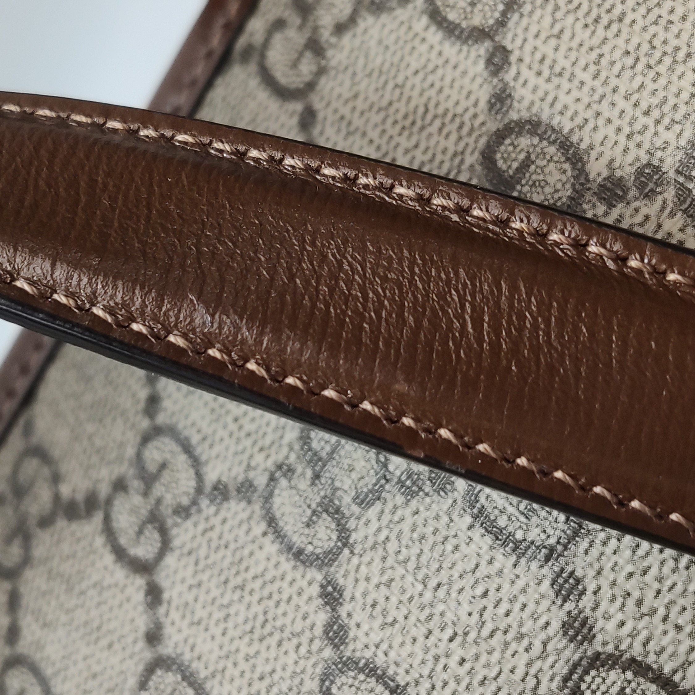 Gucci Horsebit 1955 Boston Bag GG Coated Canvas Small — photo 11 of 15