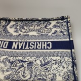 Christian Dior Book Tote Embroidered Canvas Medium — thumbnail 13