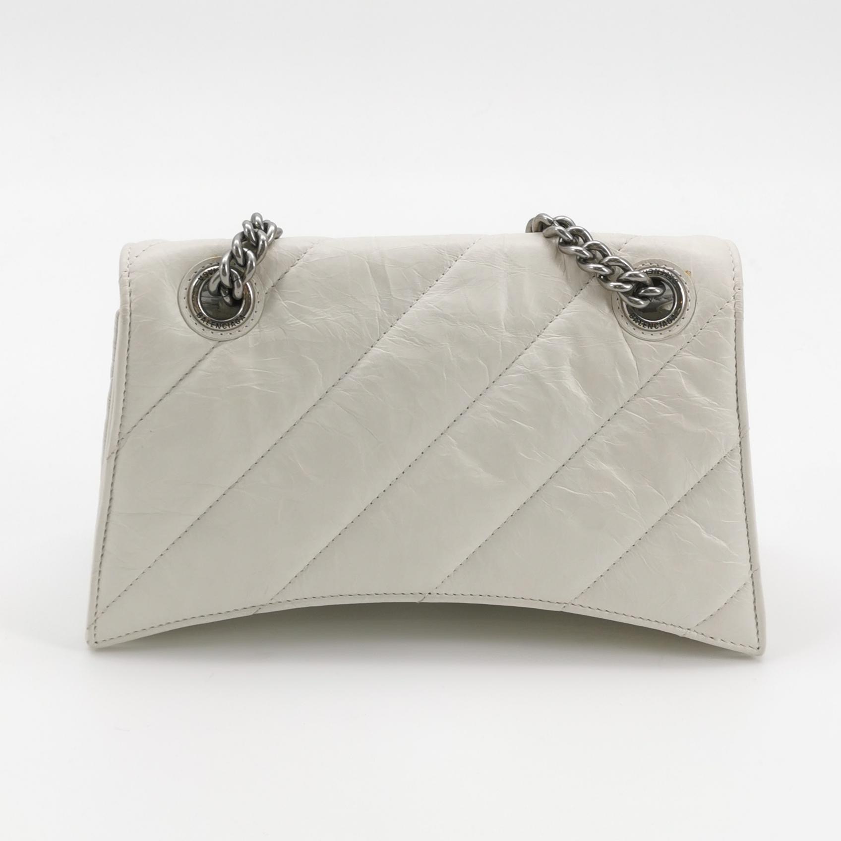 Balenciaga Crush Chain Flap Bag Quilted Crushed Calfskin Small — photo 5 of 16