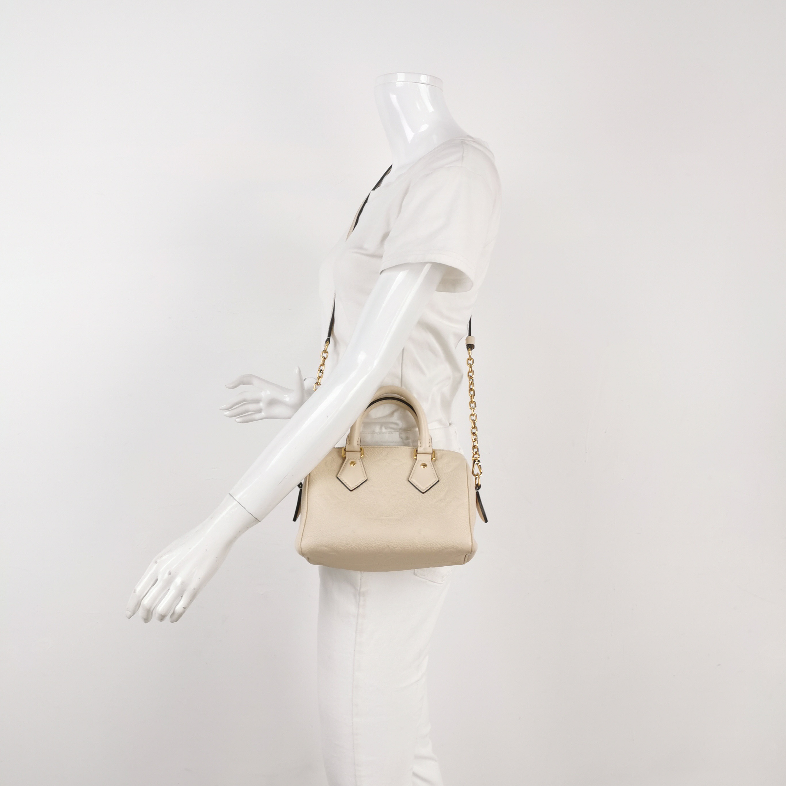 Louis Vuitton(LV) Speedy Bandouliere Bag Monogram Empreinte Giant 20 — alternate view