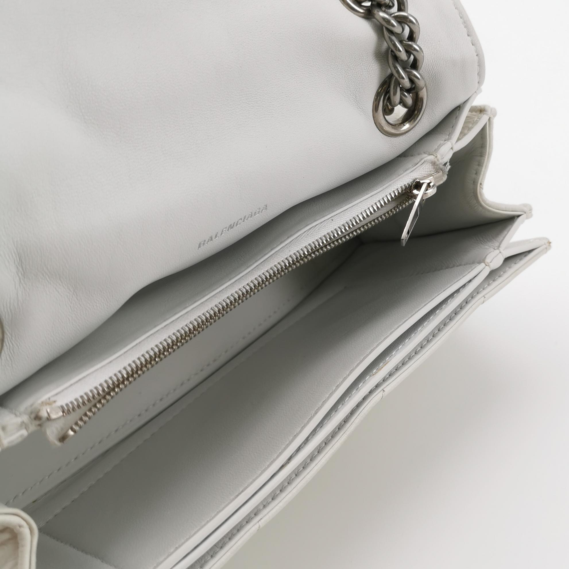 Balenciaga Crush Chain Flap Bag Quilted Crushed Calfskin Small — photo 7 of 16