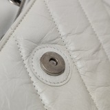 Balenciaga Crush Chain Flap Bag Quilted Crushed Calfskin Small — thumbnail 10