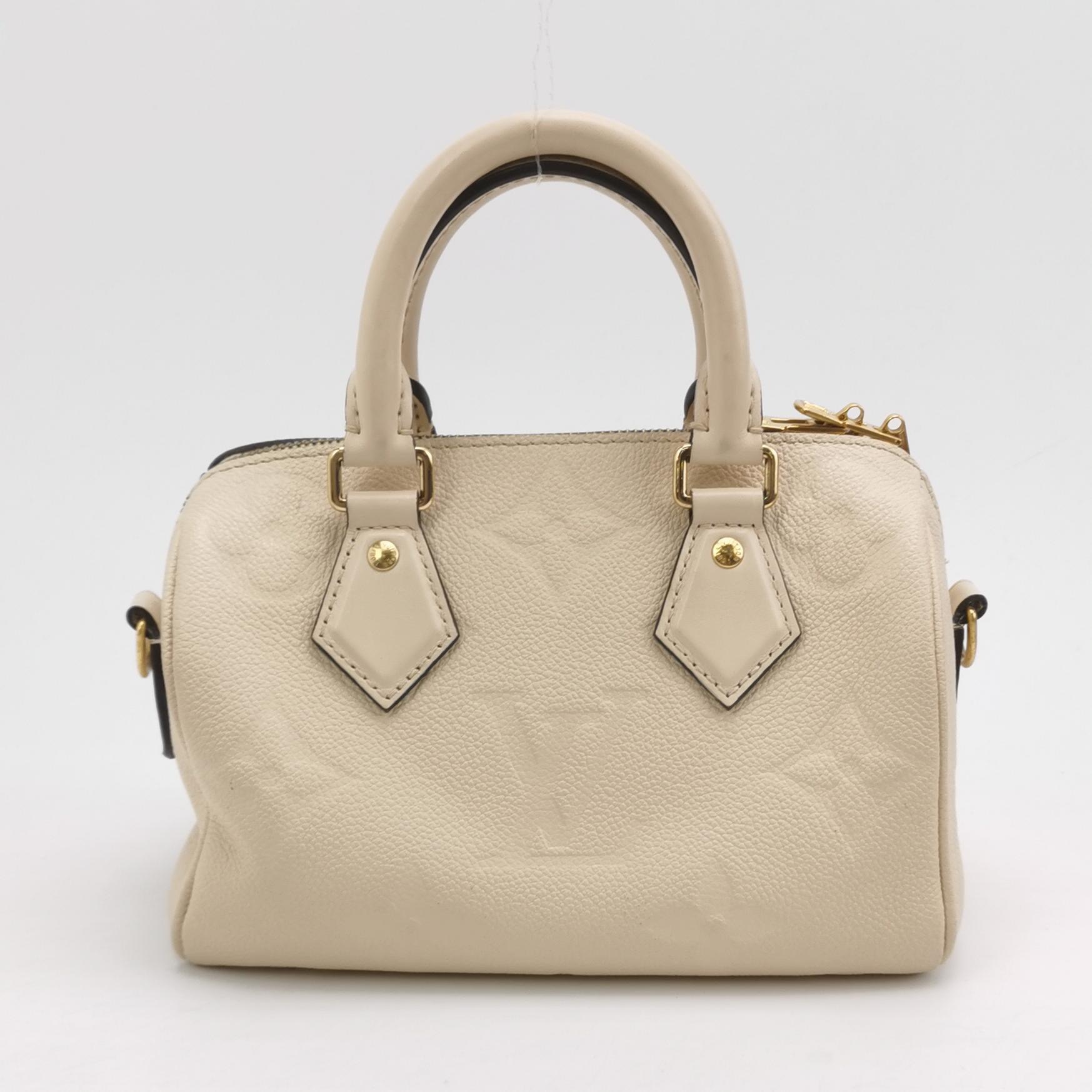 Louis Vuitton(LV) Speedy Bandouliere Bag Monogram Empreinte Giant 20 — photo 1 of 12