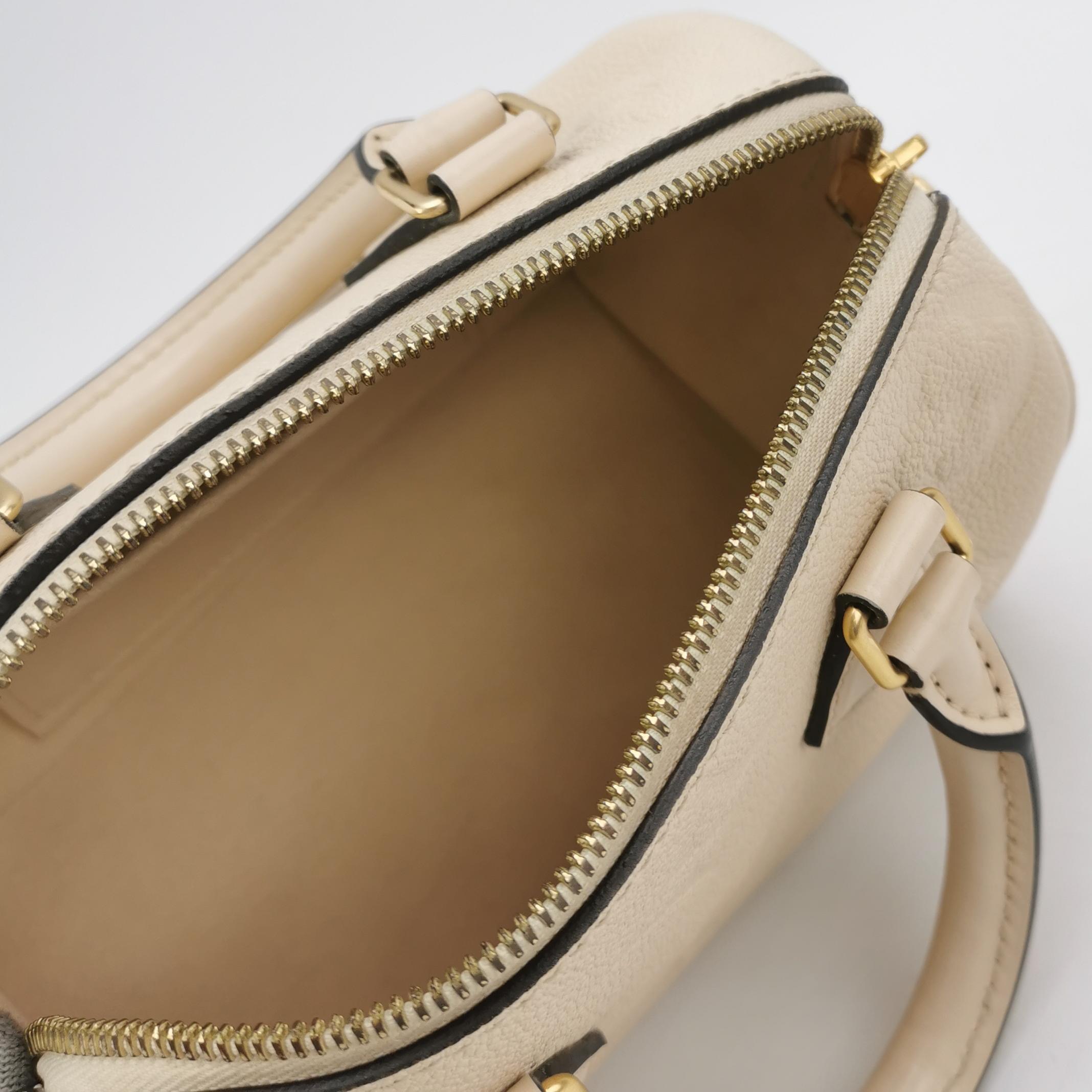 Louis Vuitton(LV) Speedy Bandouliere Bag Monogram Empreinte Giant 20 — photo 8 of 12