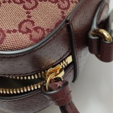 Gucci Horsebit 1955 Flap Pocket Camera Bag GG Coated Canvas and Leather Small — thumbnail 11