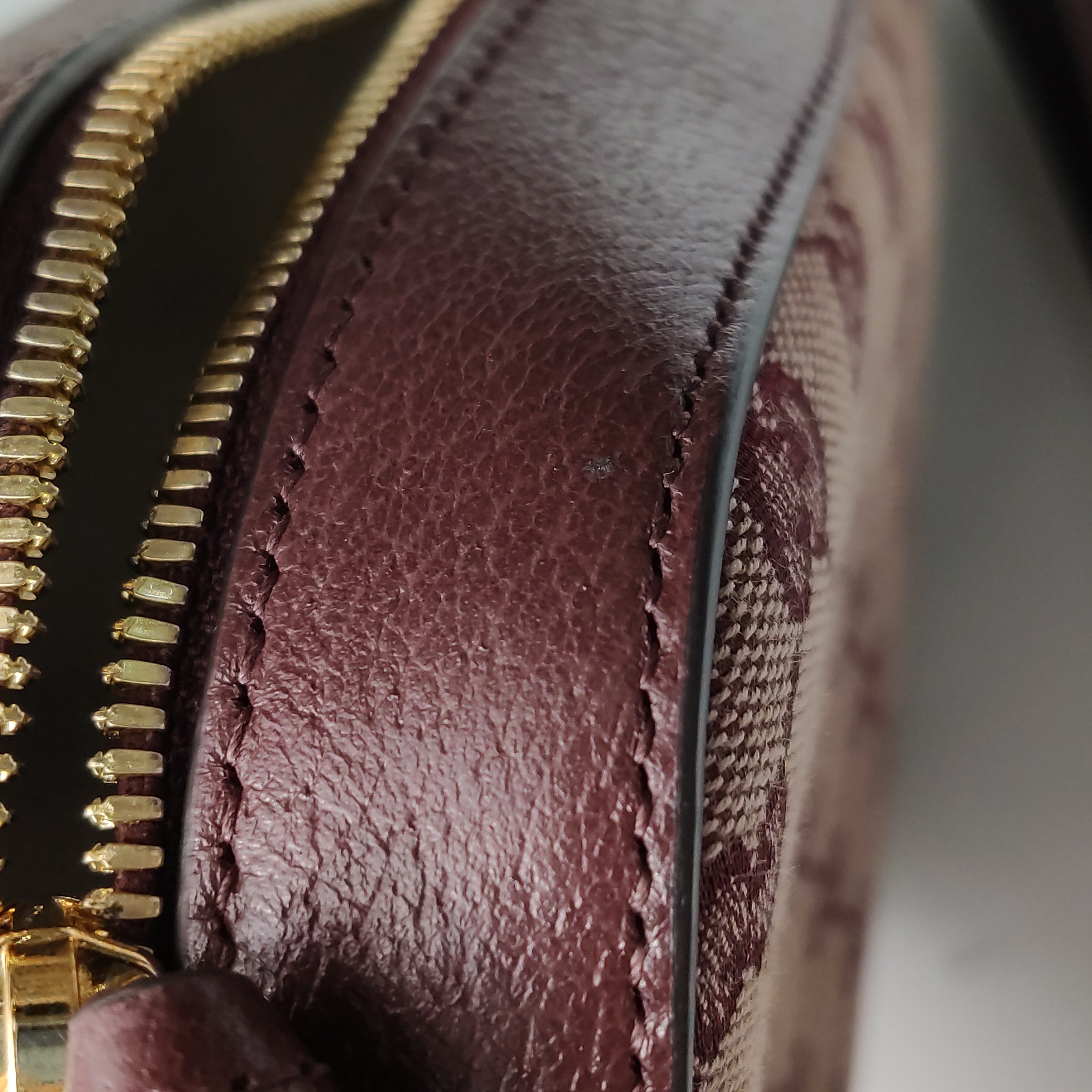 Gucci Horsebit 1955 Flap Pocket Camera Bag GG Coated Canvas and Leather Small — photo 9 of 13