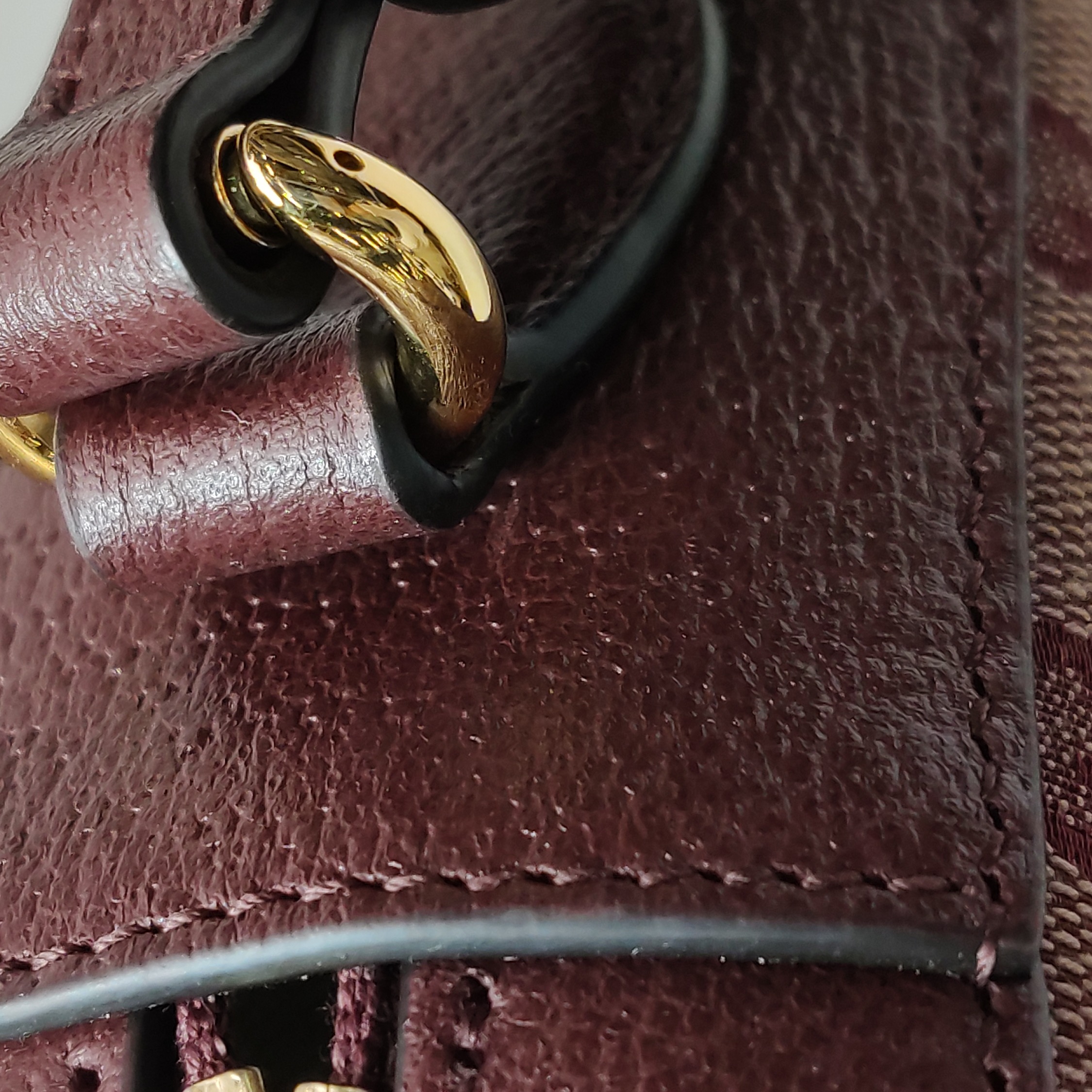 Gucci Horsebit 1955 Flap Pocket Camera Bag GG Coated Canvas and Leather Small — photo 12 of 13