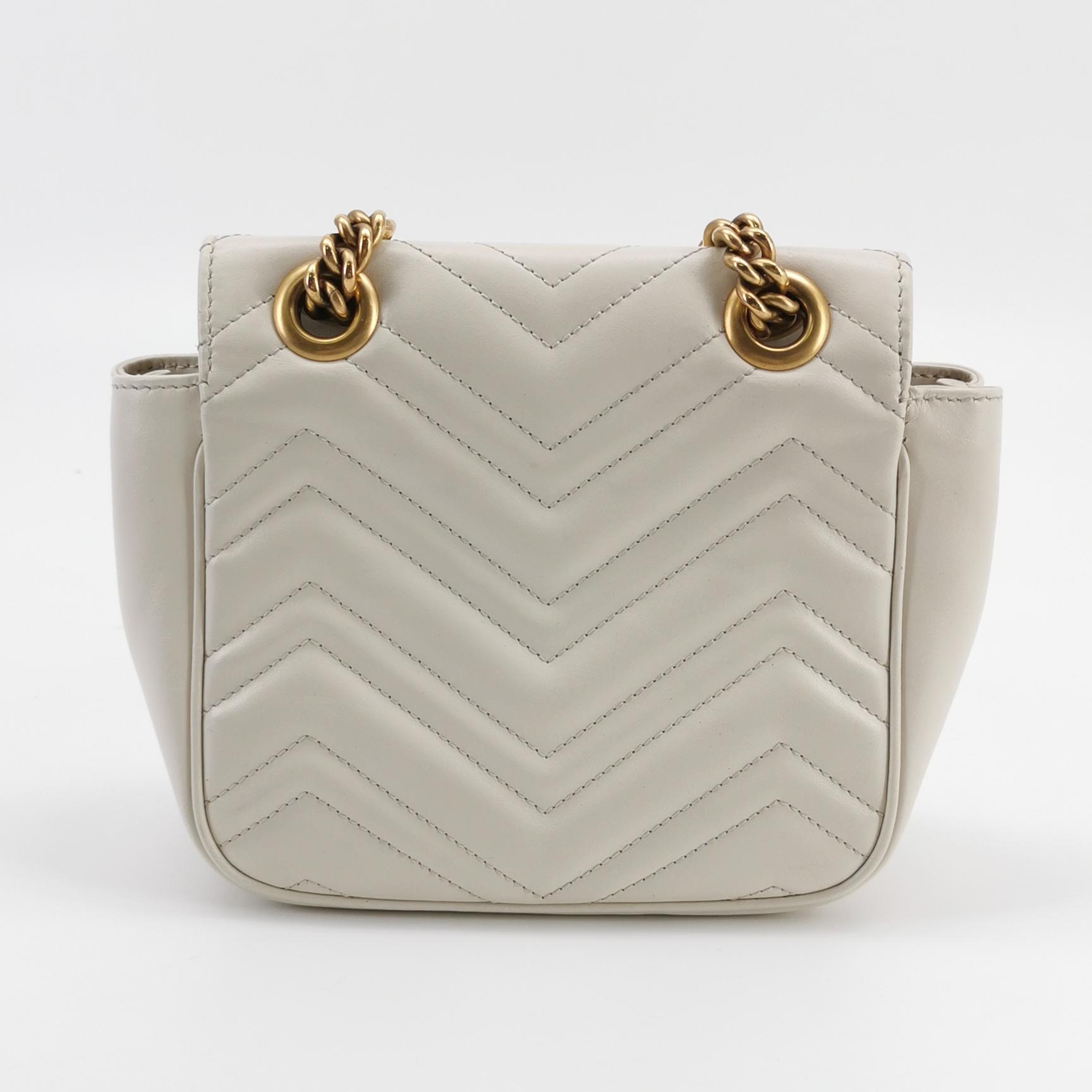 Gucci GG Marmont Flap Bag Matelasse Leather Mini — photo 5 of 25