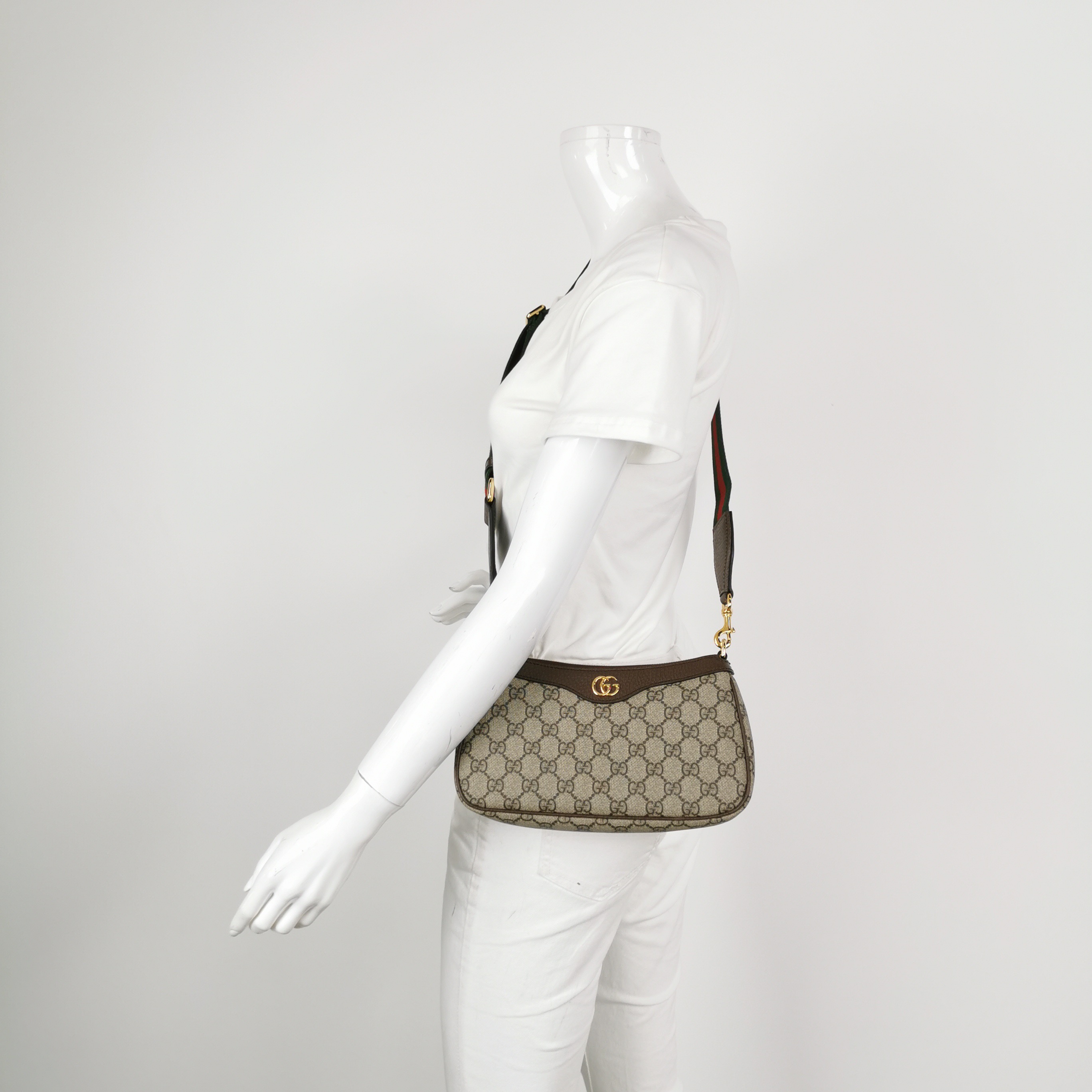 Gucci Ophidia Charm Shoulder Bag GG Coated Canvas Small — alternate view