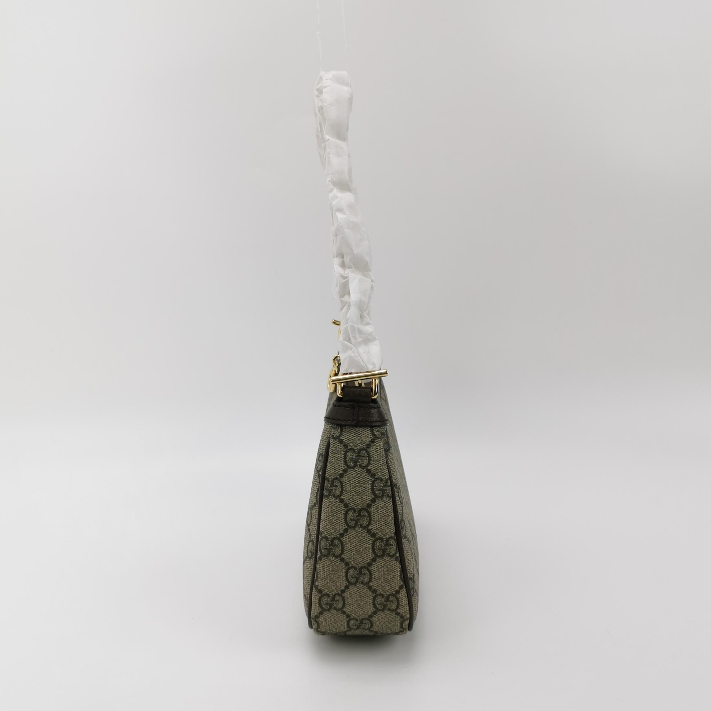 Gucci Ophidia Charm Shoulder Bag GG Coated Canvas Small — photo 3 of 11