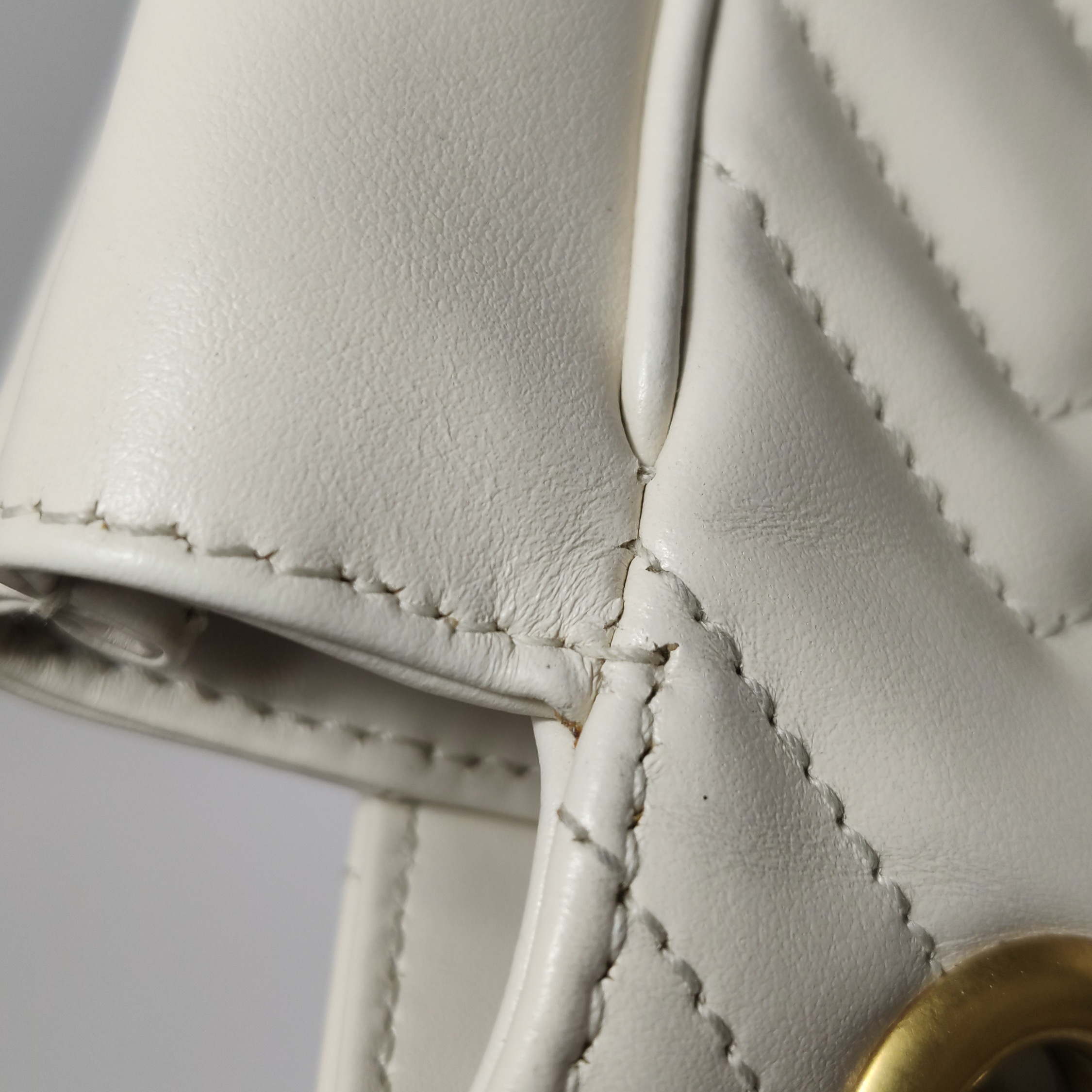 Gucci GG Marmont Flap Bag Matelasse Leather Mini — photo 16 of 25