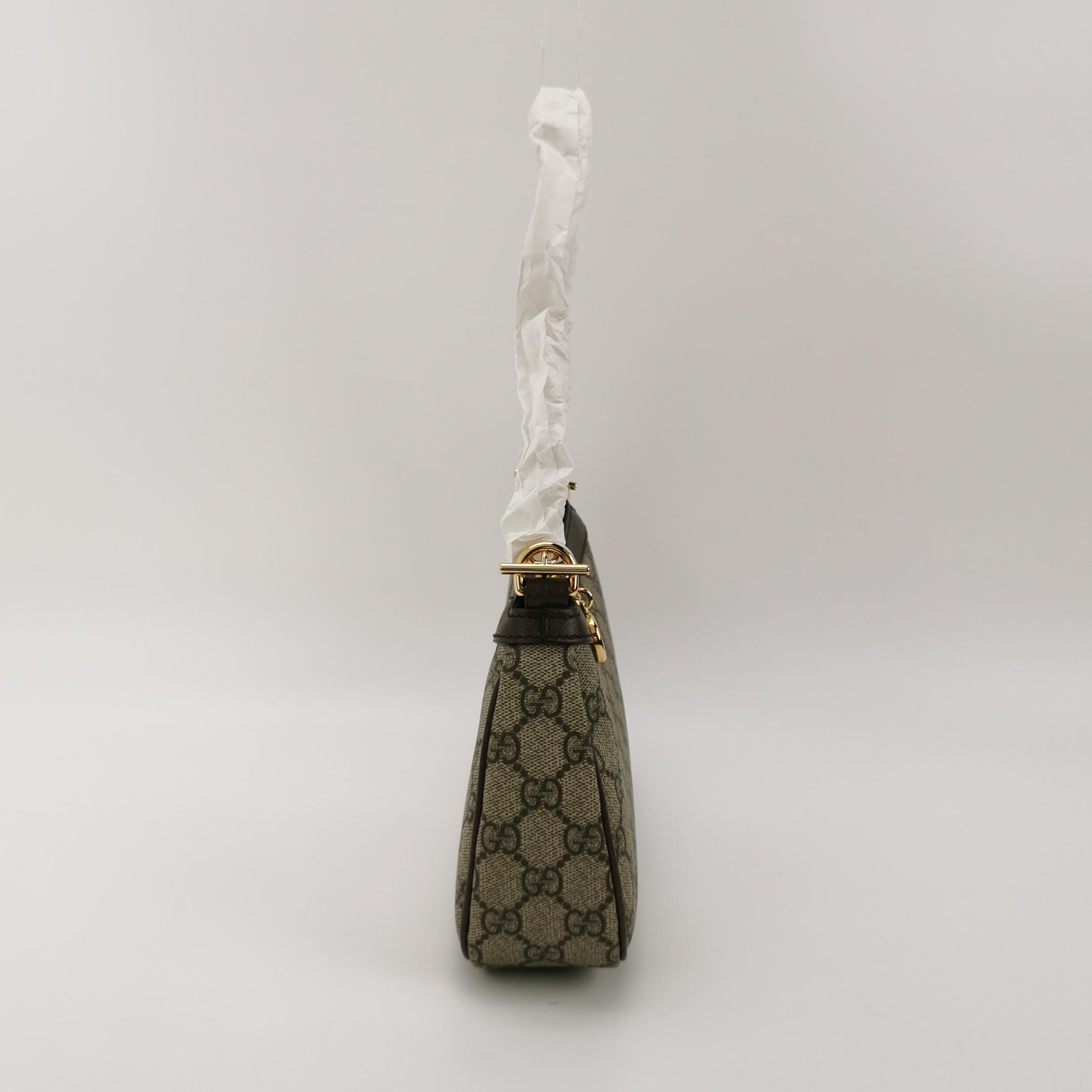 Gucci Ophidia Charm Shoulder Bag GG Coated Canvas Small — photo 4 of 11