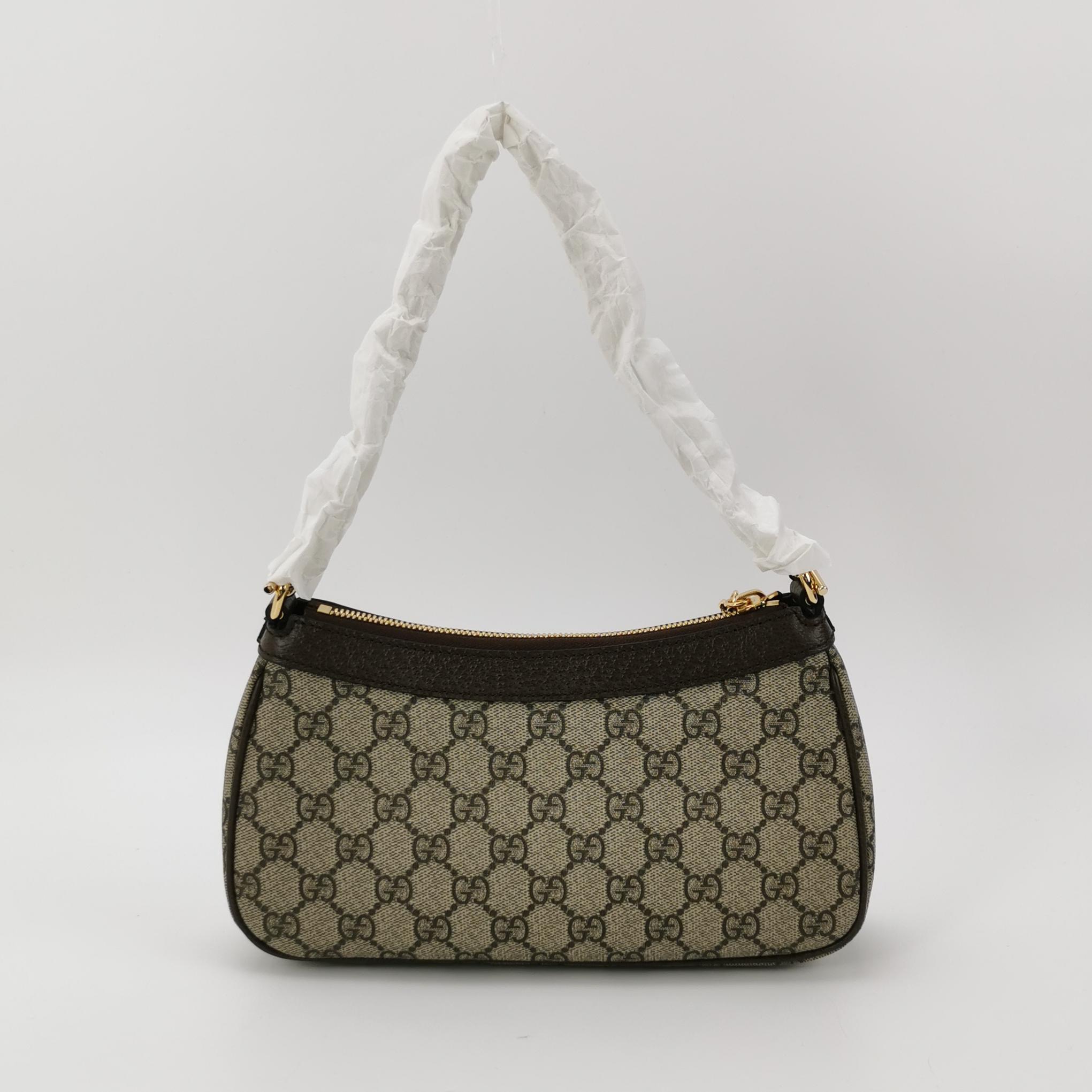 Gucci Ophidia Charm Shoulder Bag GG Coated Canvas Small — photo 5 of 11
