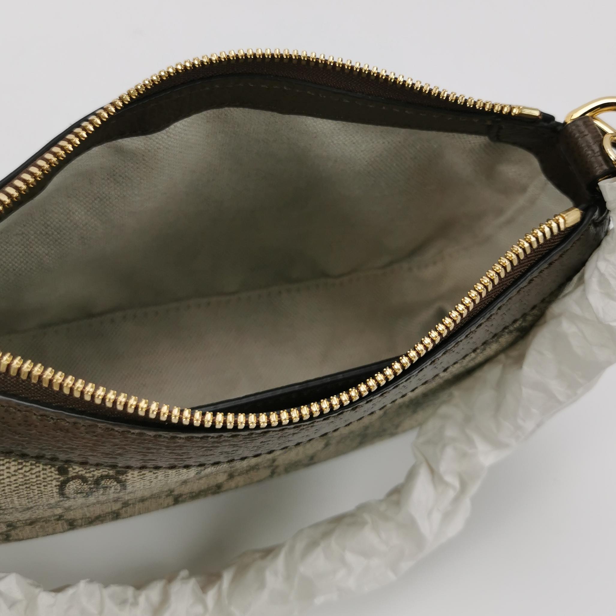 Gucci Ophidia Charm Shoulder Bag GG Coated Canvas Small — photo 7 of 11