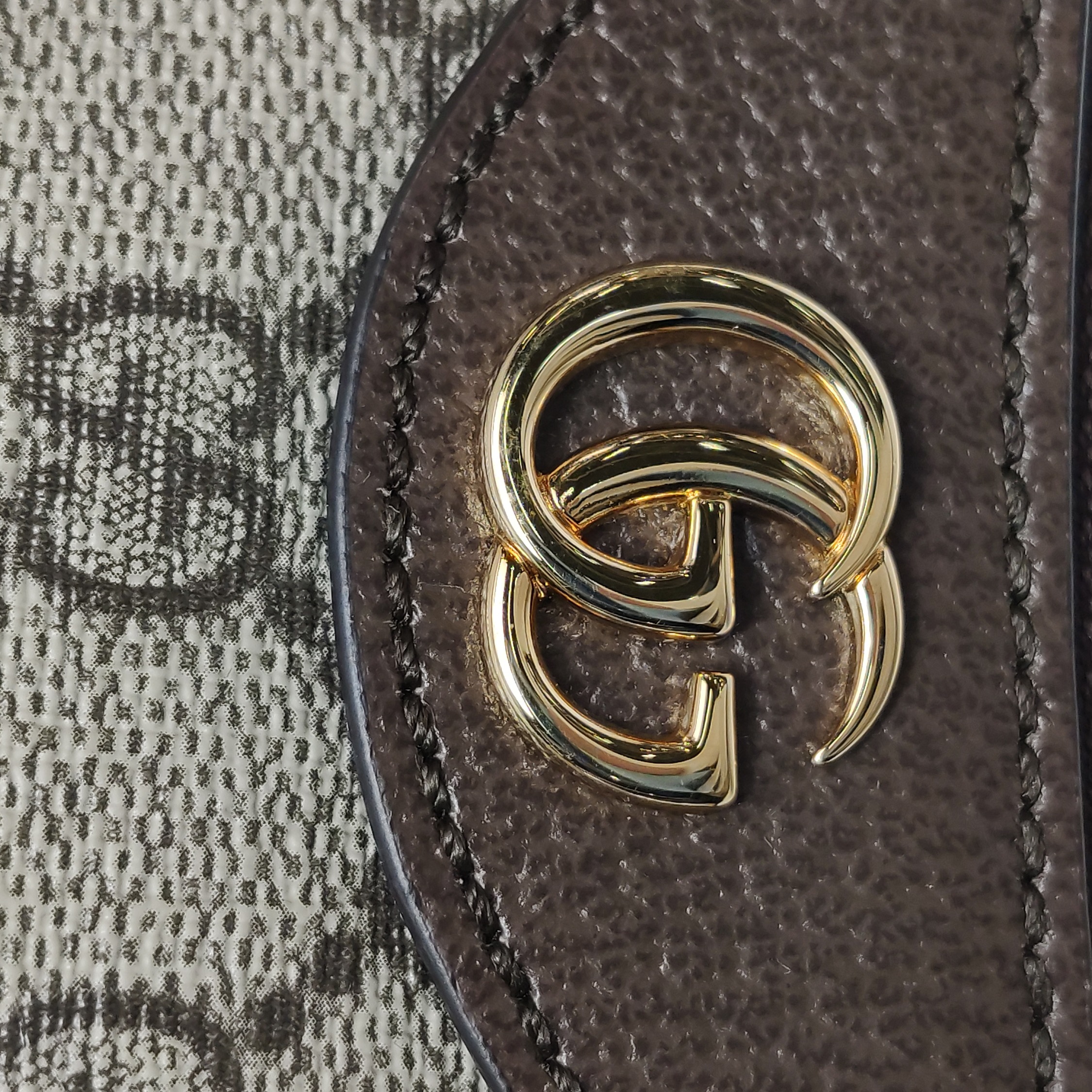 Gucci Ophidia Charm Shoulder Bag GG Coated Canvas Small — photo 10 of 11