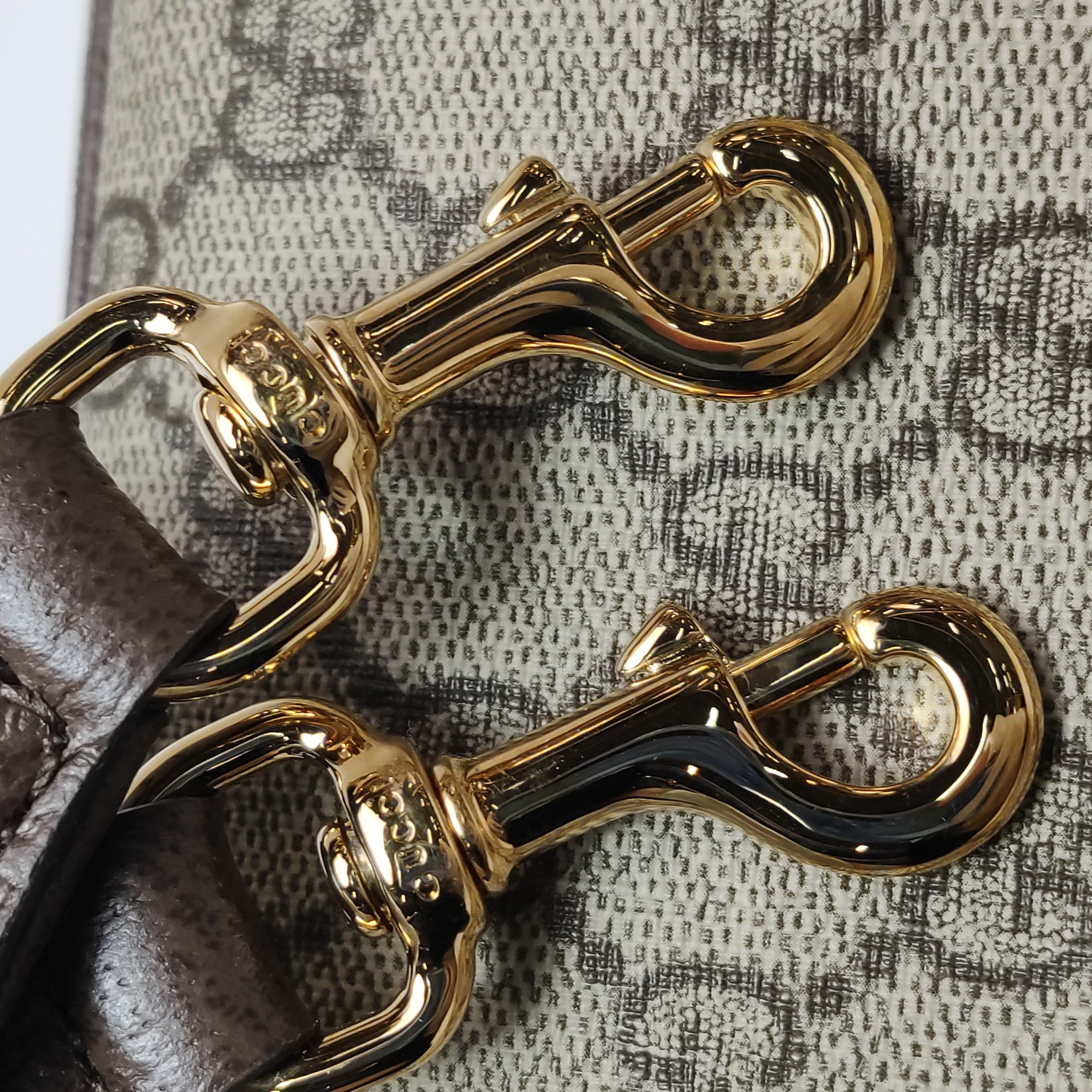 Gucci Ophidia Charm Shoulder Bag GG Coated Canvas Small — photo 11 of 11