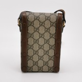 Gucci Horsebit 1955 Crossbody Bag GG Coated Canvas with Leather Mini — thumbnail 5