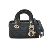 Dior Lady D-Joy Bag Cannage Quilt Lambskin Micro — thumbnail 1