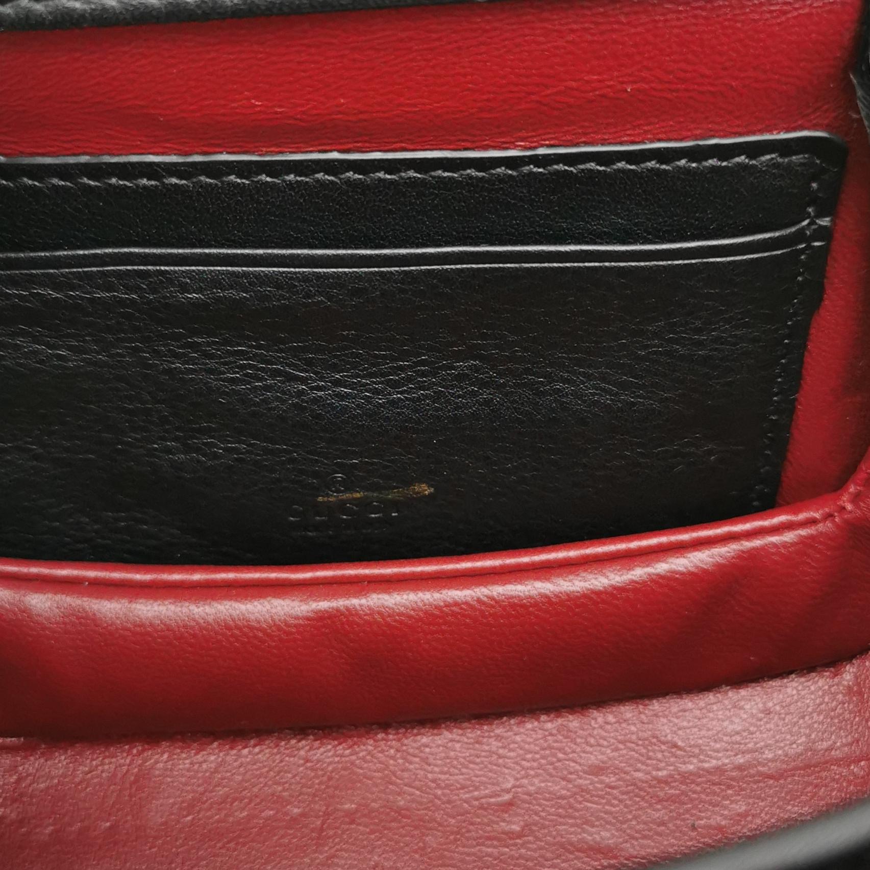 Gucci Classic Bamboo Top Handle Bag Leather Mini — photo 8 of 14