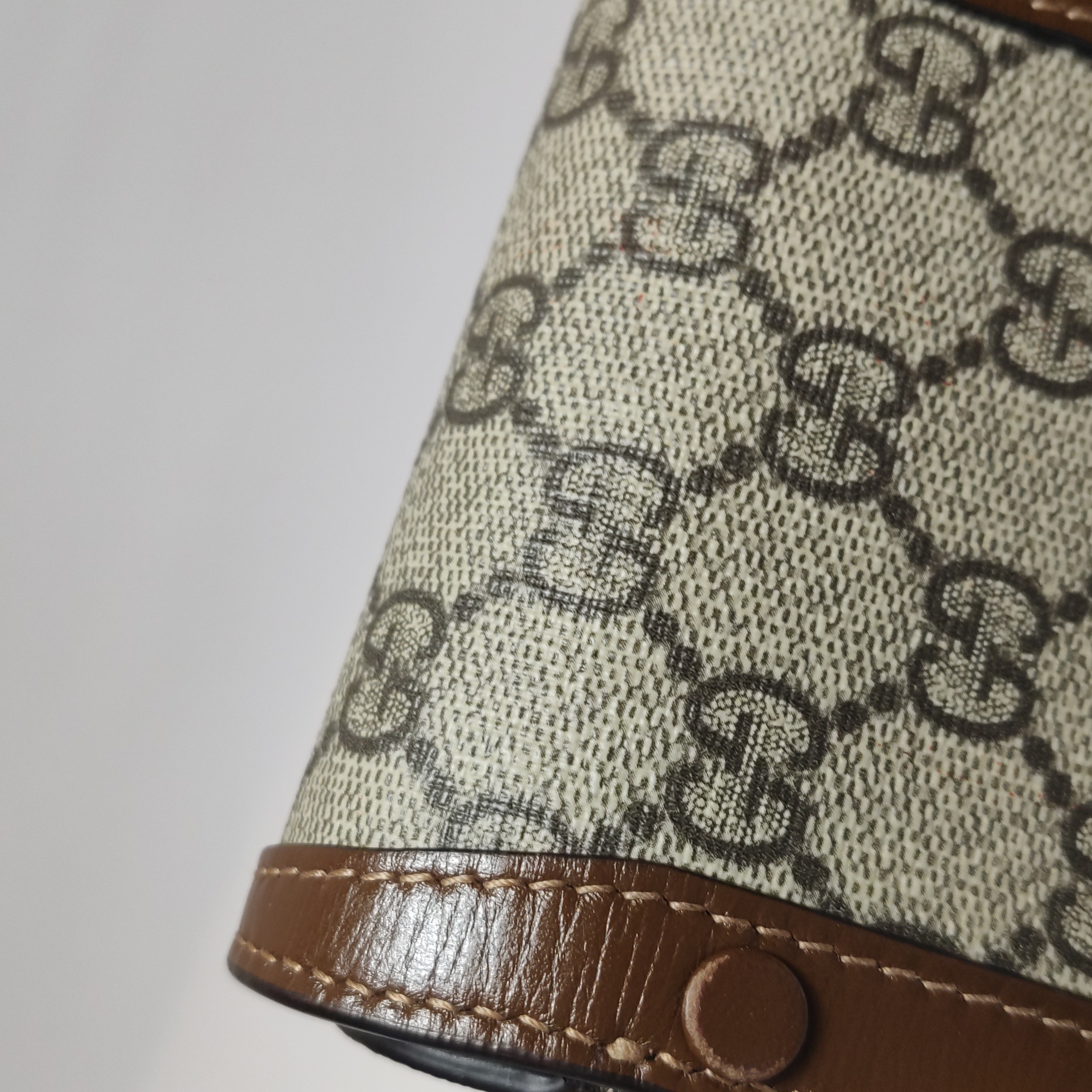Gucci Horsebit 1955 Crossbody Bag GG Coated Canvas with Leather Mini — photo 10 of 14