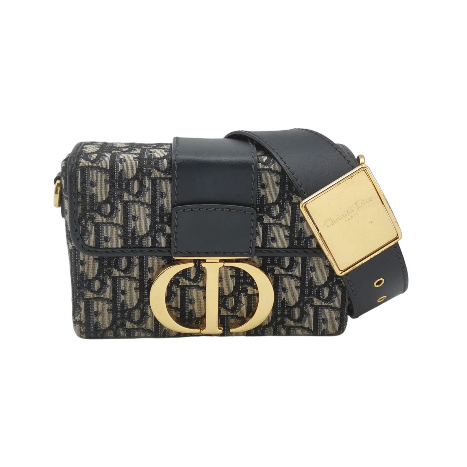 Dior 30 Montaigne Box Bag Oblique Canvas — photo 1 of 17