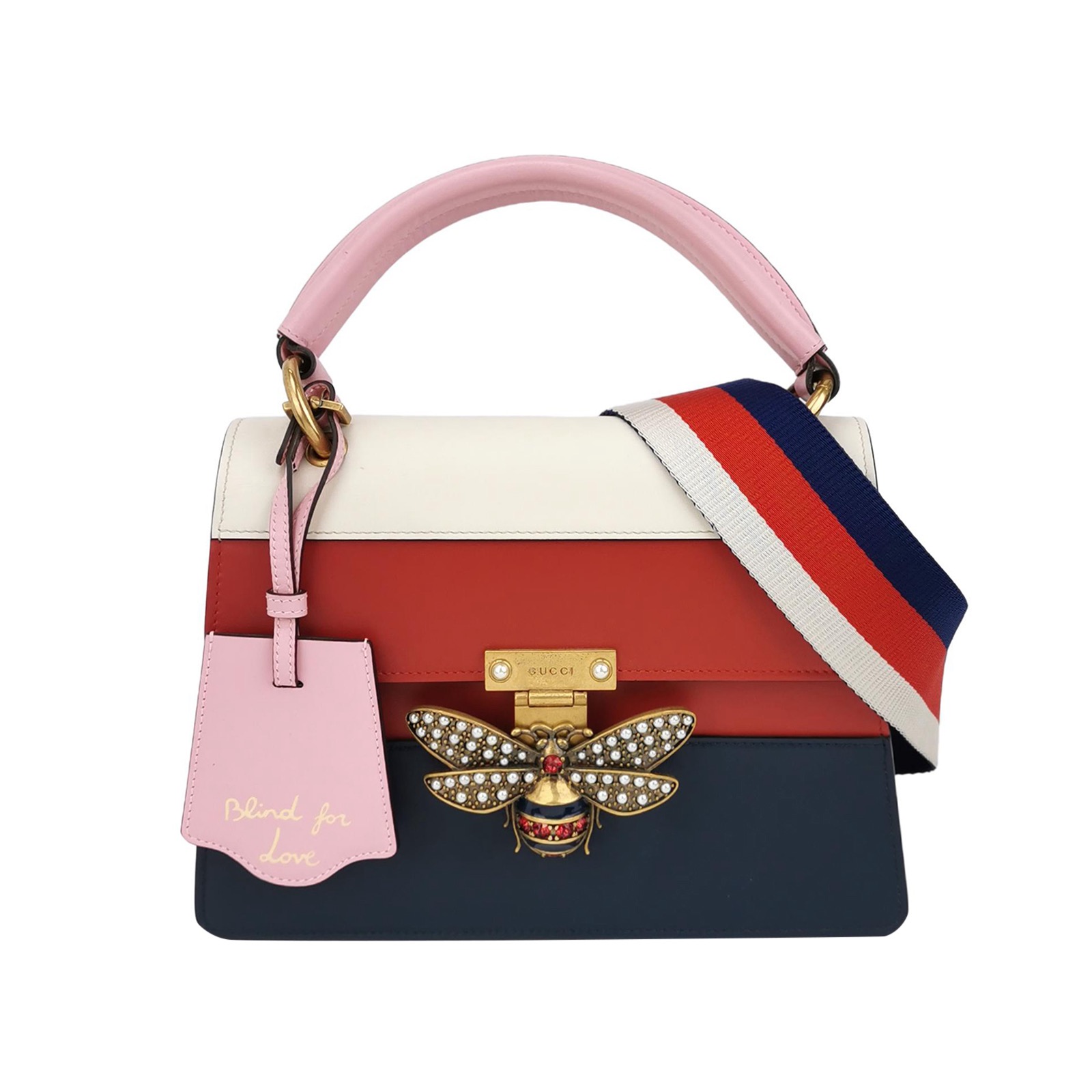 Gucci Queen Margaret Top Handle Bag Colorblock Leather Small — photo 1 of 24