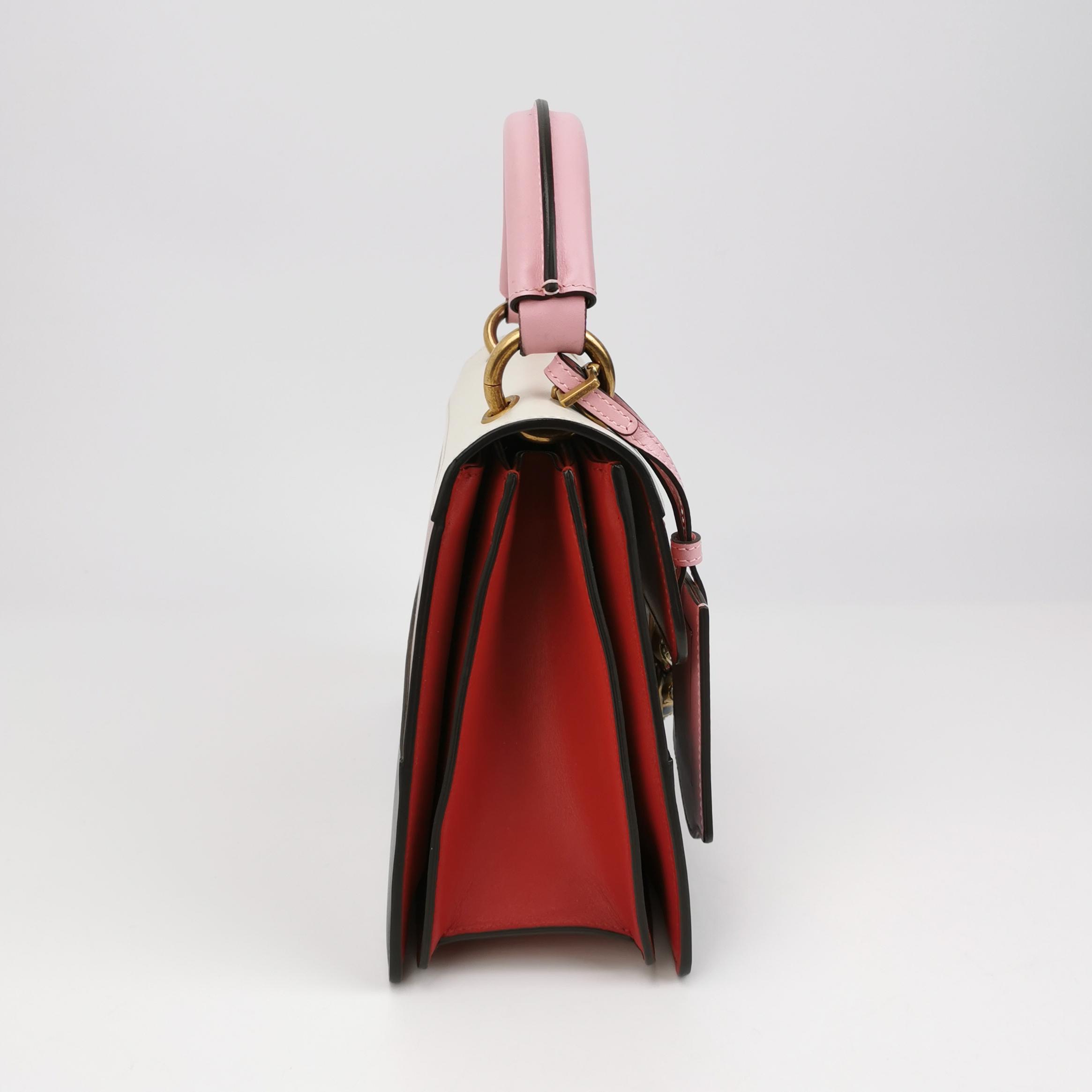 Gucci Queen Margaret Top Handle Bag Colorblock Leather Small — photo 4 of 24