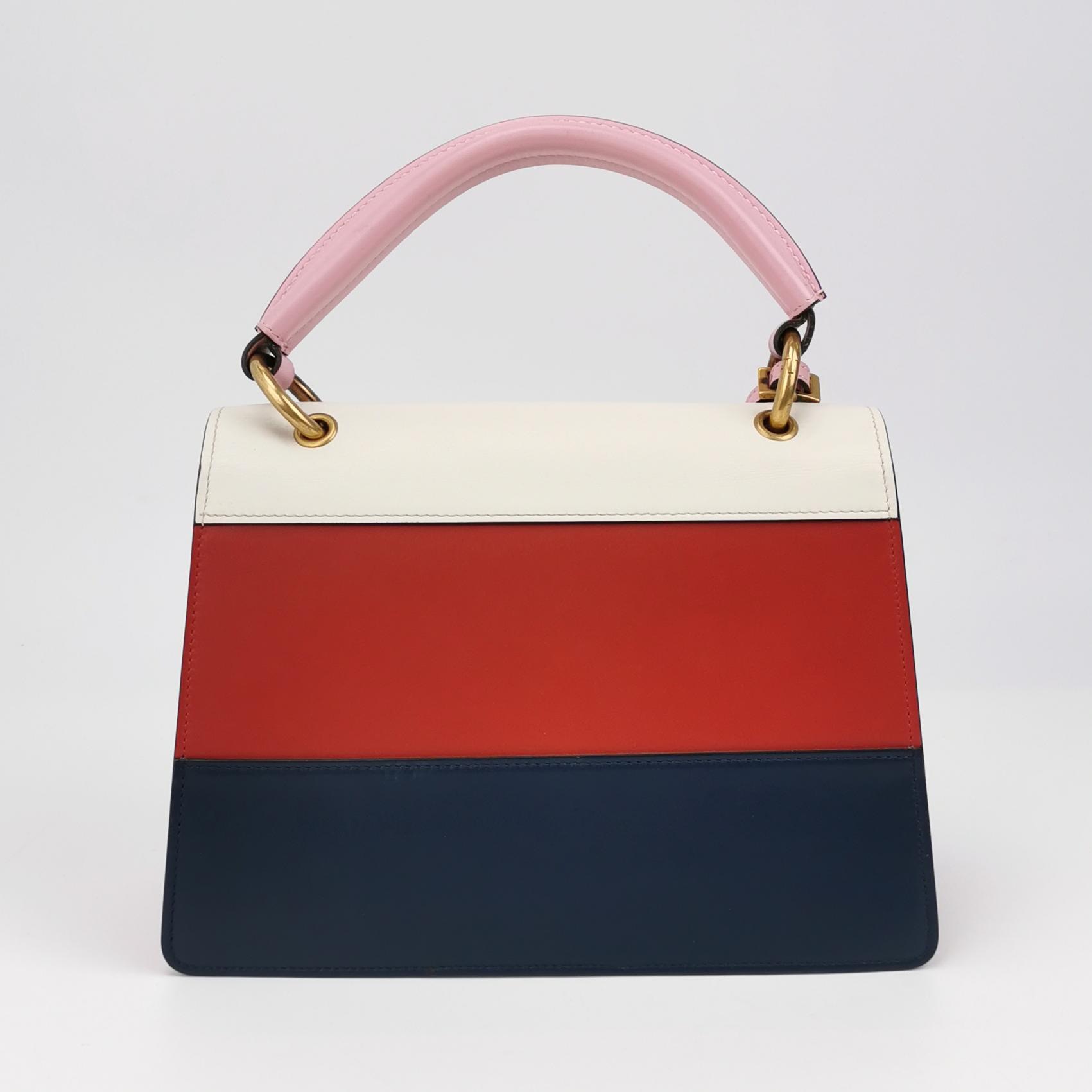 Gucci Queen Margaret Top Handle Bag Colorblock Leather Small — photo 5 of 24
