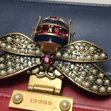 Gucci Queen Margaret Top Handle Bag Colorblock Leather Small — thumbnail 9