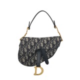 Dior Saddle Handbag Oblique Canvas Mini — thumbnail 1