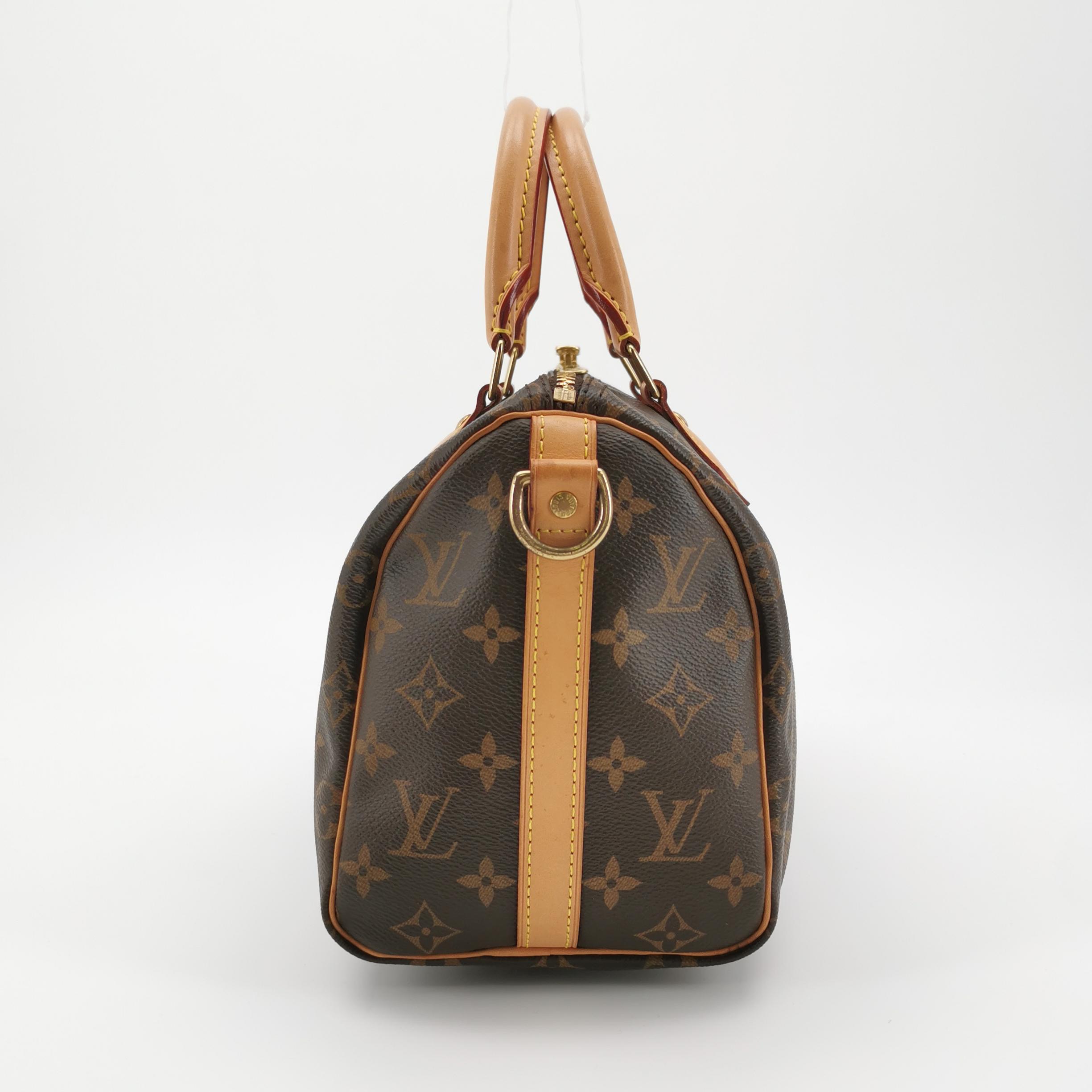 Louis Vuitton(LV) Speedy Bandouliere Bag Monogram Canvas 25