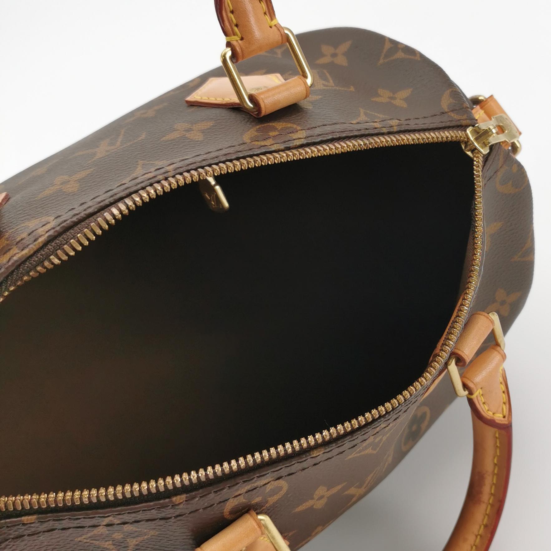 Louis Vuitton(LV) Speedy Bandouliere Bag Monogram Canvas 25
