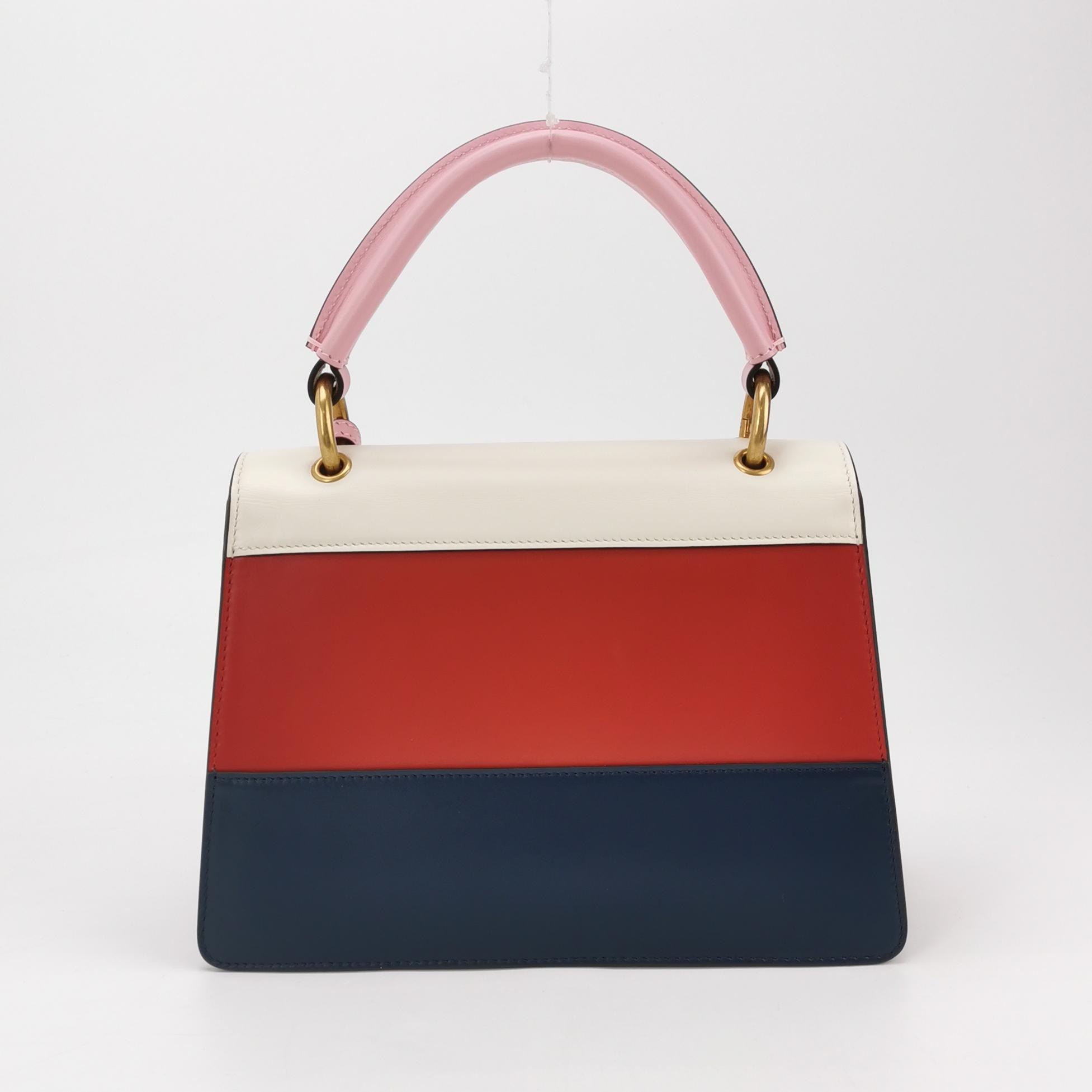 Gucci Queen Margaret Top Handle Bag Colorblock Leather Small — photo 5 of 25
