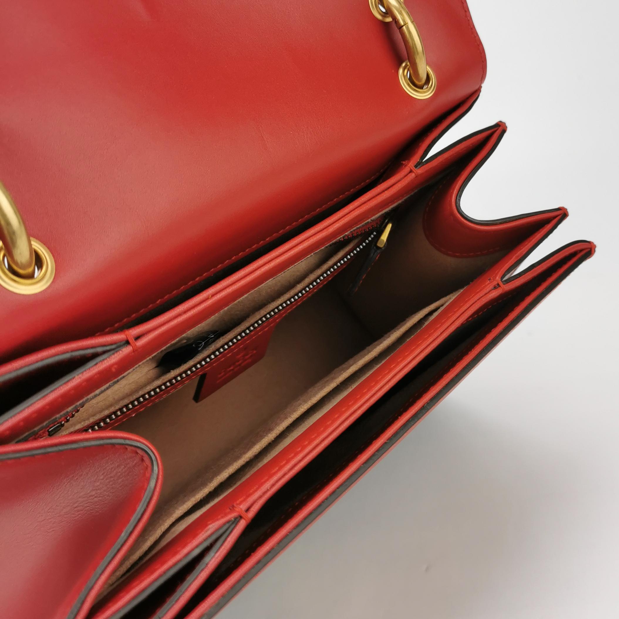 Gucci Queen Margaret Top Handle Bag Colorblock Leather Small — photo 7 of 25