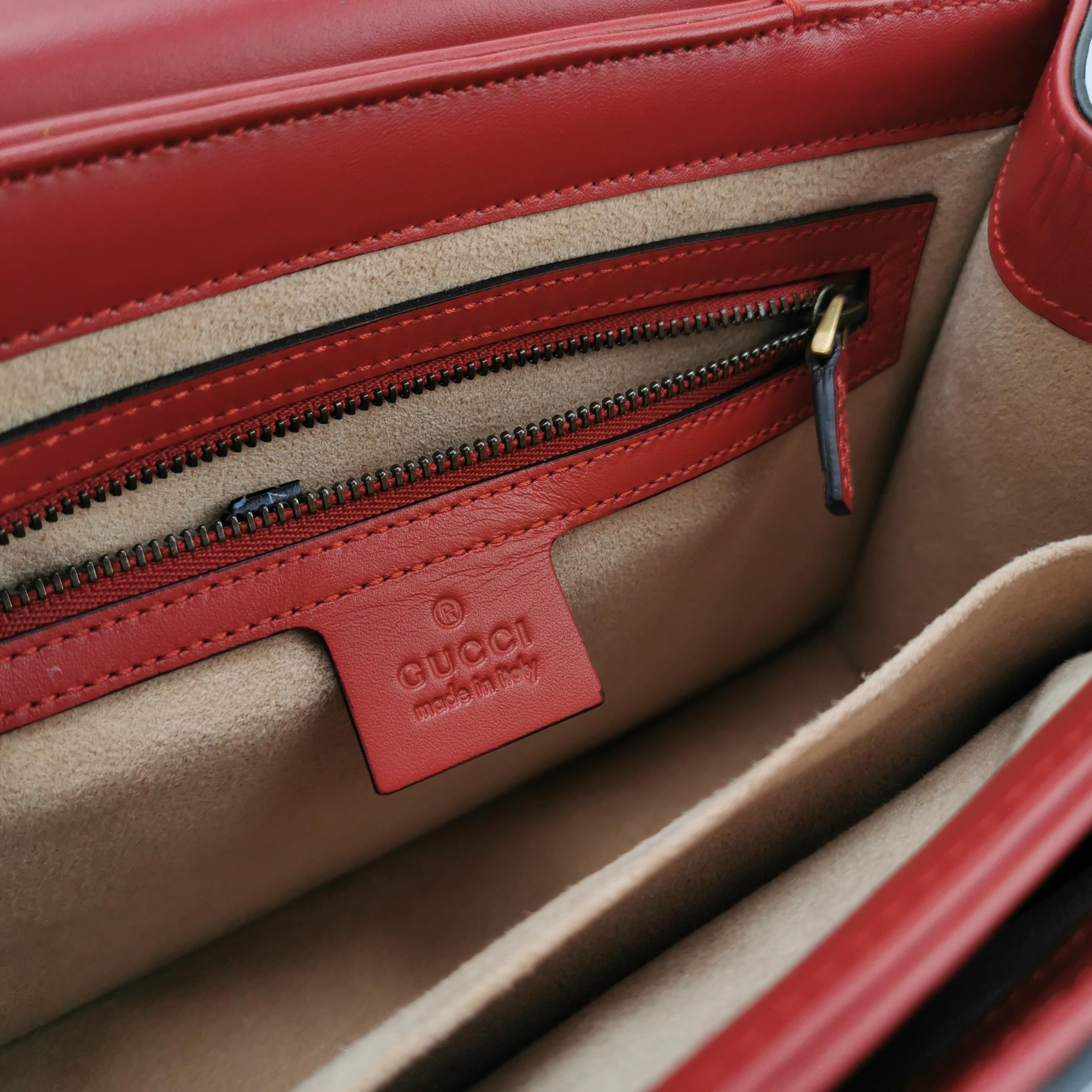 Gucci Queen Margaret Top Handle Bag Colorblock Leather Small — photo 8 of 25
