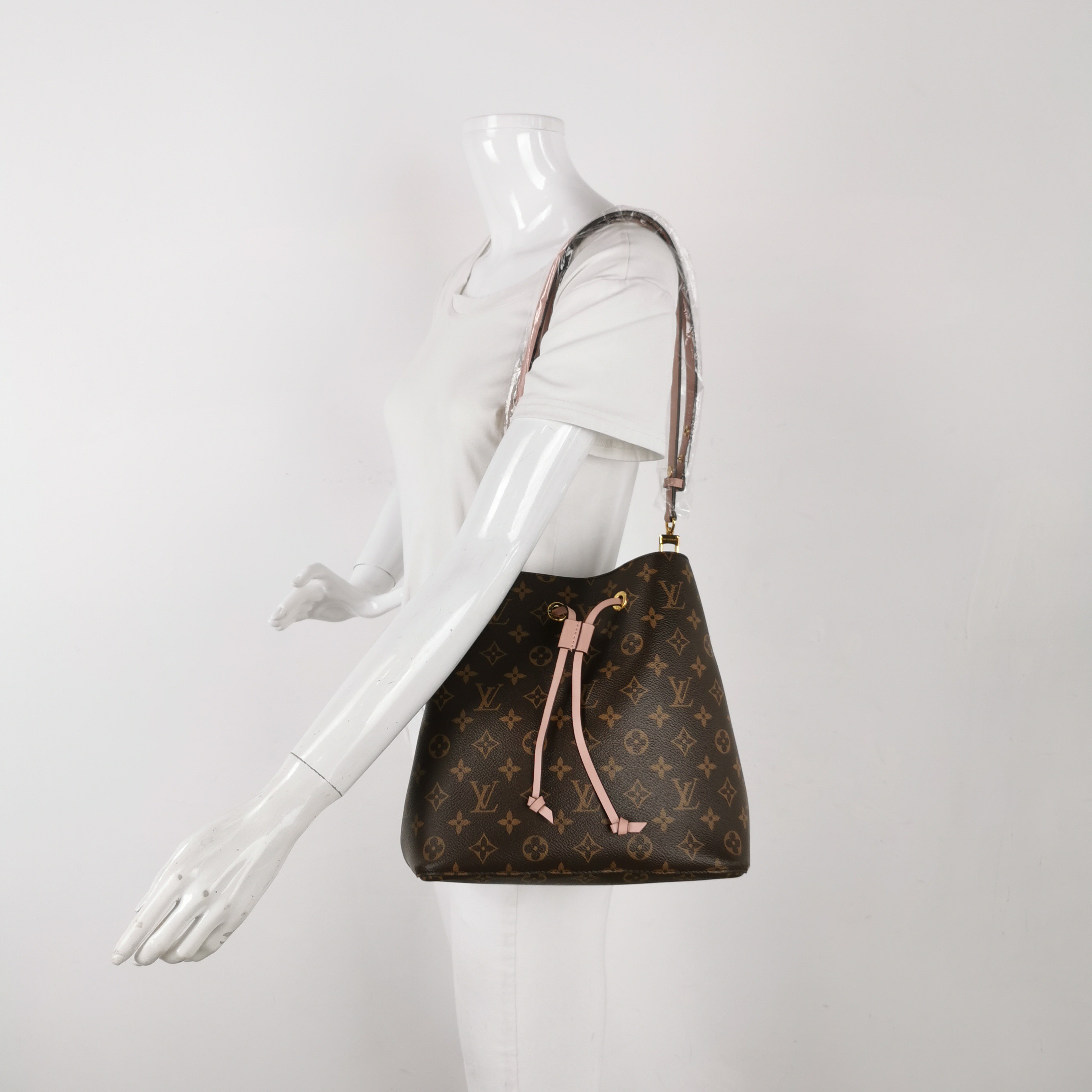 Louis Vuitton(LV) NeoNoe Handbag Monogram Canvas with Leather MM — alternate view