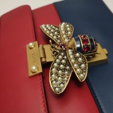 Gucci Queen Margaret Top Handle Bag Colorblock Leather Small — thumbnail 15