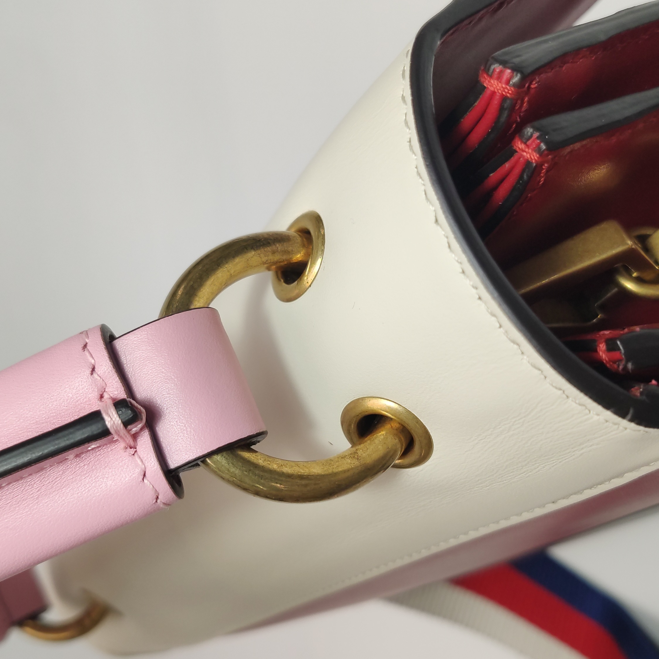 Gucci Queen Margaret Top Handle Bag Colorblock Leather Small — photo 16 of 25