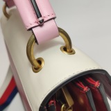 Gucci Queen Margaret Top Handle Bag Colorblock Leather Small — thumbnail 16