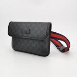 Gucci Web Flap Belt Bag GG Coated Canvas — thumbnail 4