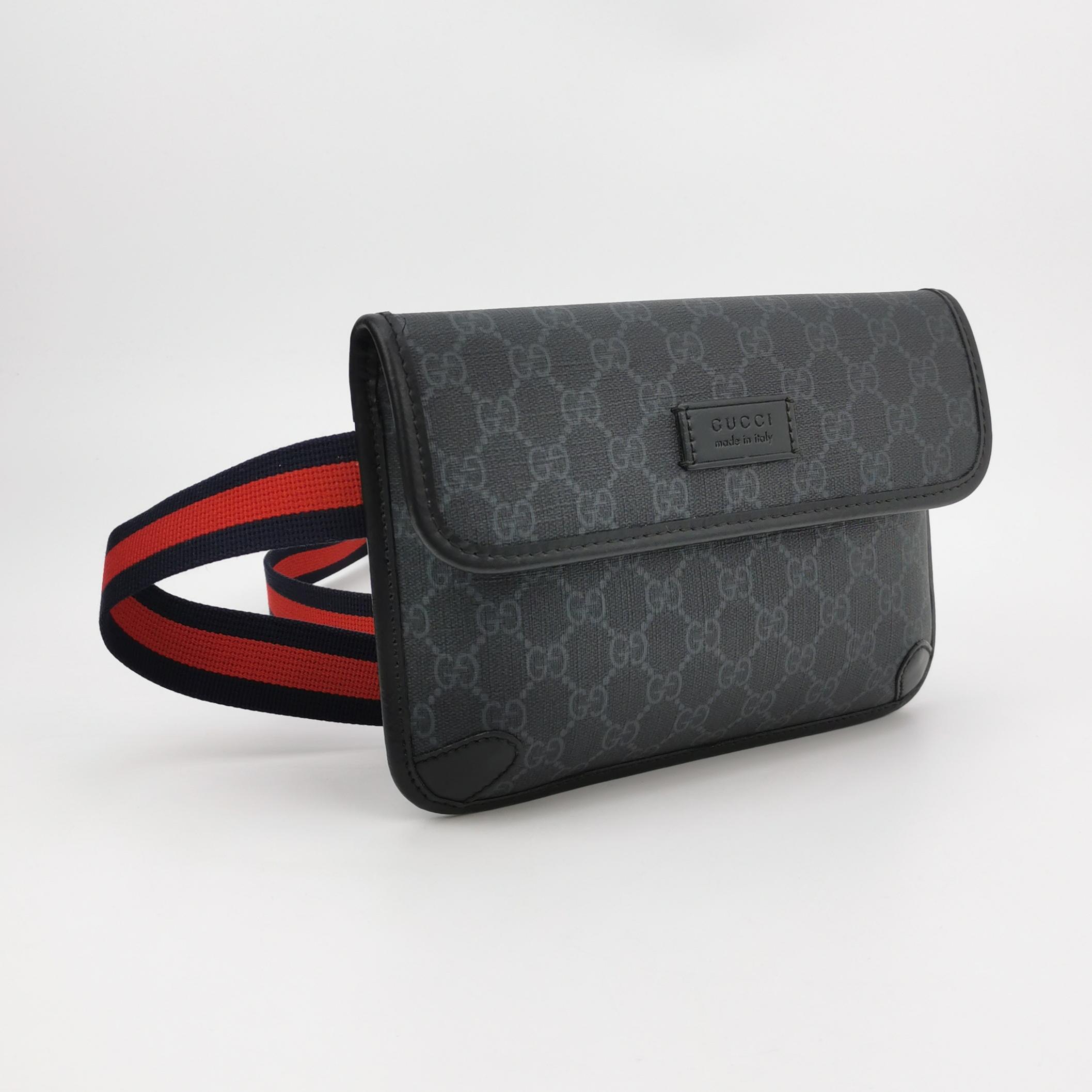 Gucci Web Flap Belt Bag GG Coated Canvas — photo 3 of 11