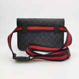 Gucci Web Flap Belt Bag GG Coated Canvas — thumbnail 5