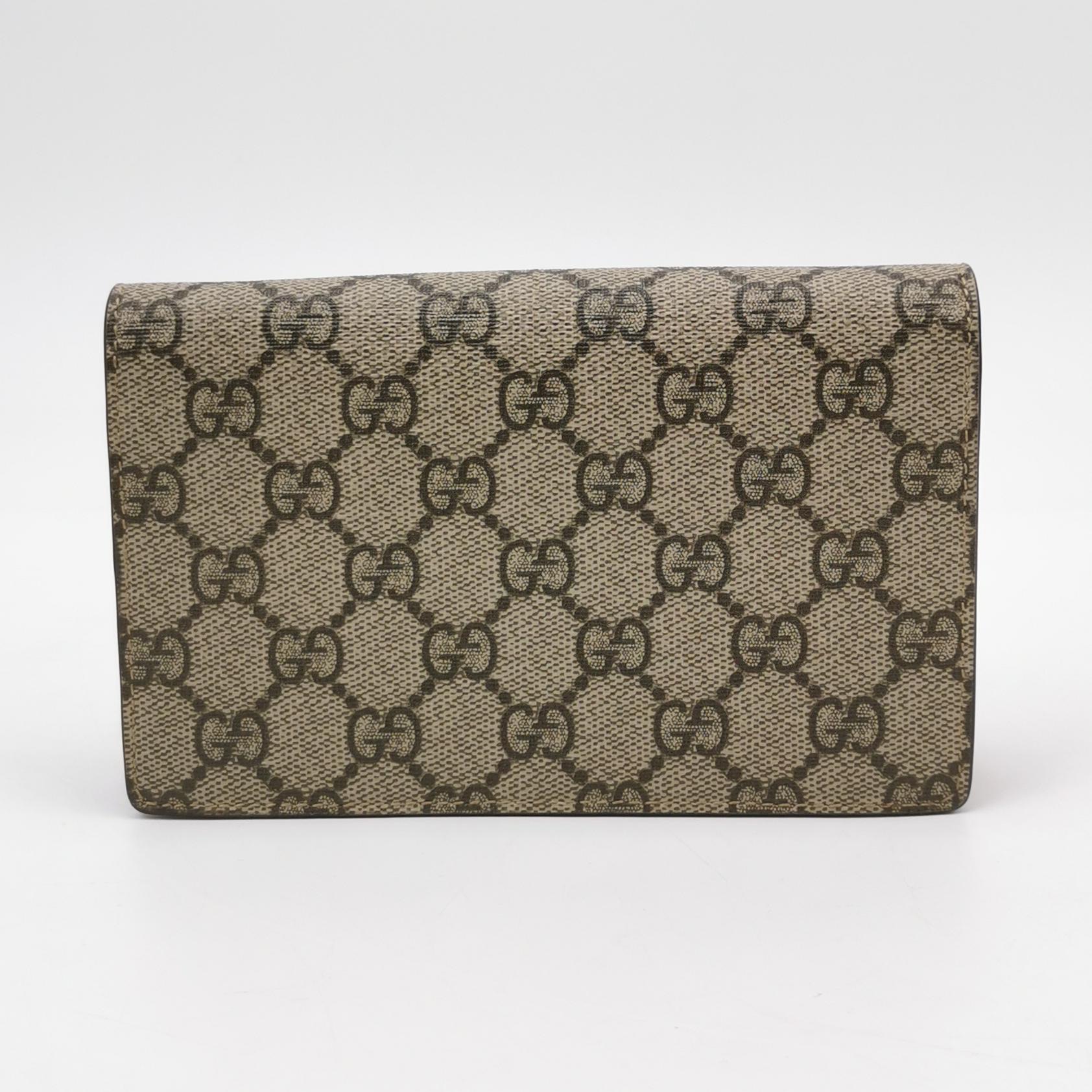 Gucci Cherries Wallet on Chain GG Coated Canvas Mini — photo 5 of 13