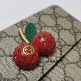 Gucci Cherries Wallet on Chain GG Coated Canvas Mini — thumbnail 7