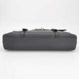 Louis Vuitton(LV) black leather briefcase handbag — thumbnail 6