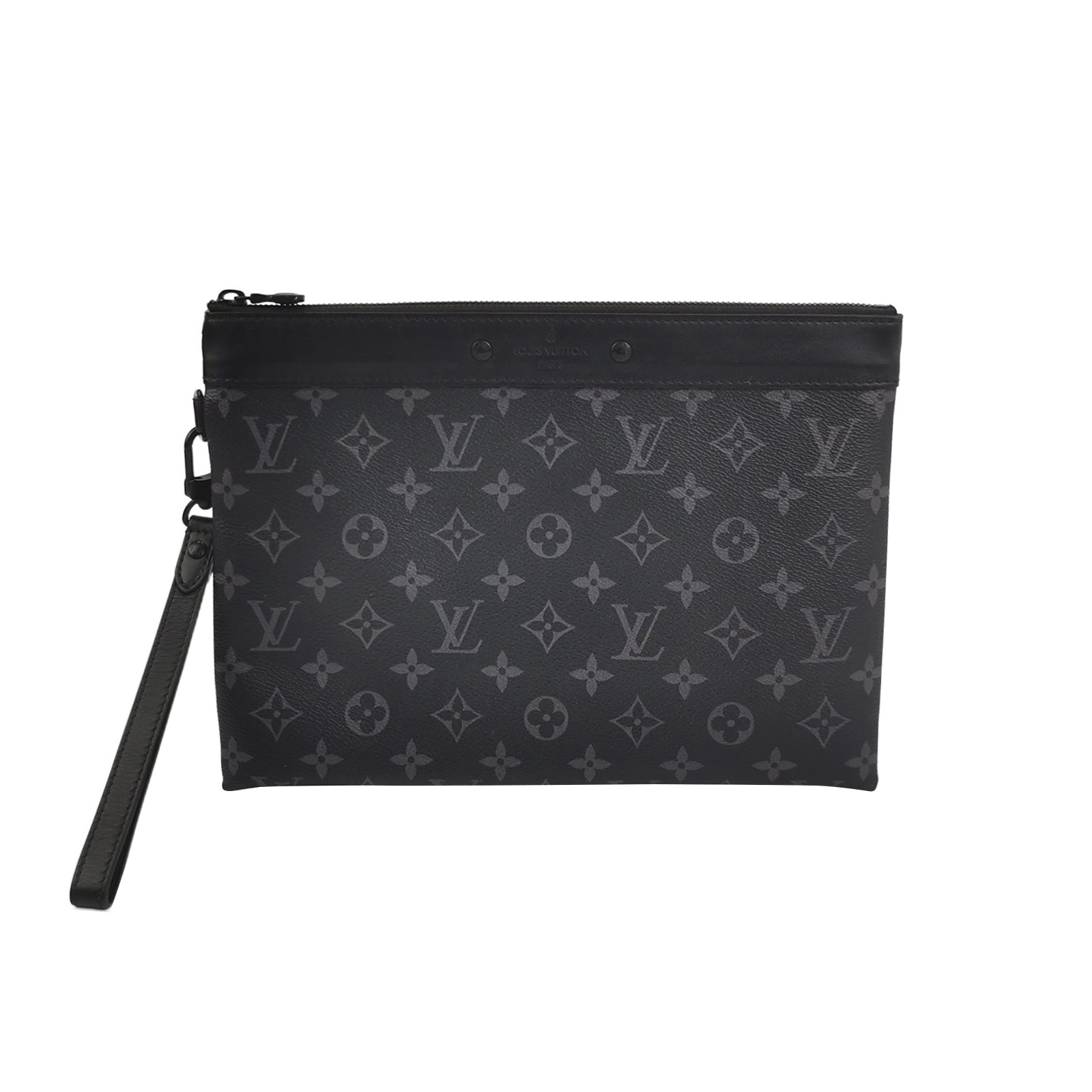 Louis Vuitton(LV) Pochette To-Go Monogram Eclipse Canvas MM — photo 1 of 13
